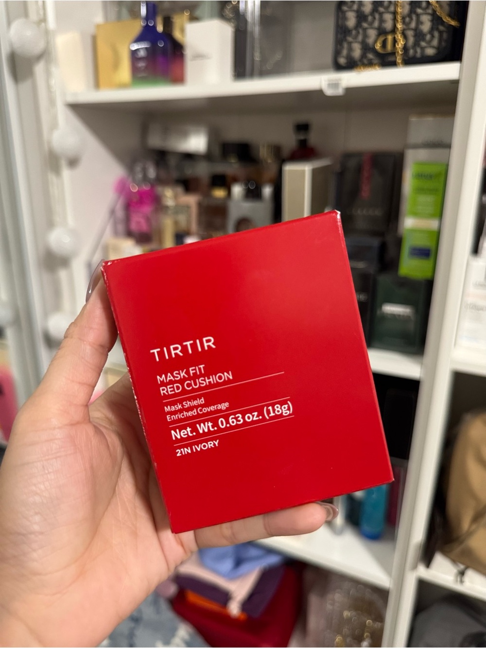 Mask Fit Red Cushion - 21N Ivory